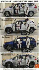 different model cars fitted with Complete Mobility Solution